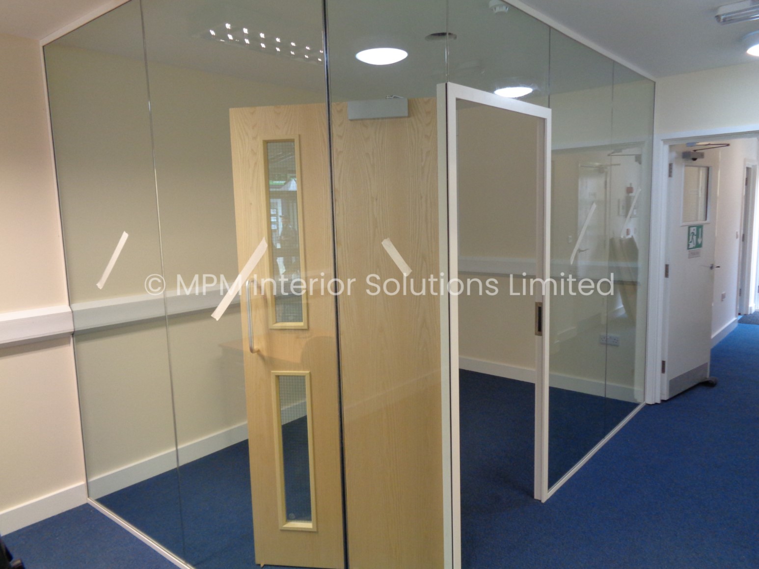 Frameless Glass Office Partitioning, FPR Group / First People Recruitment Ltd (Bognor Regis, West Sussex), MPM Interior Solutions Limited