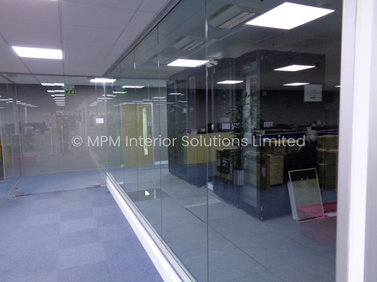 Frameless Glass Office Partitioning, Office Refurbishment/Fit-Out, Keysource Ltd (Horsham, West Sussex), MPM Interior Solutions Limited