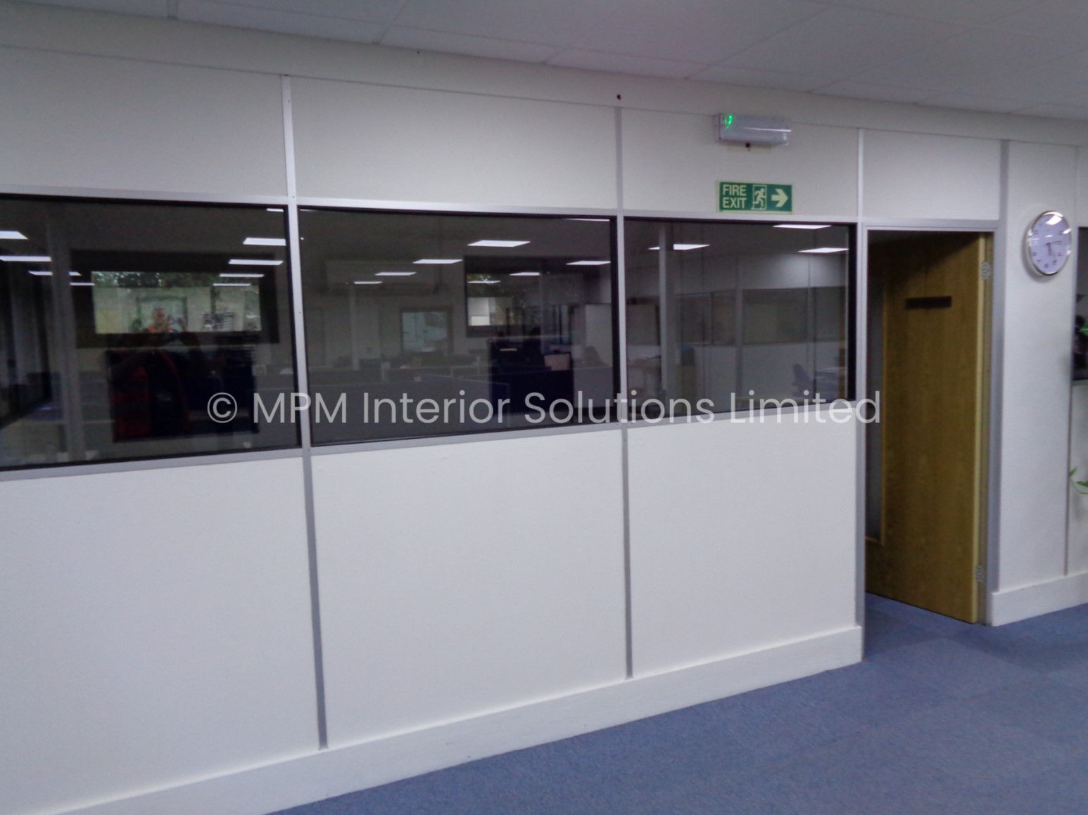 Office Refurbishment/Fit-Out, 50mm Demountable Office Partitioning, Keysource Ltd (Horsham, West Sussex), MPM Interior Solutions Limited