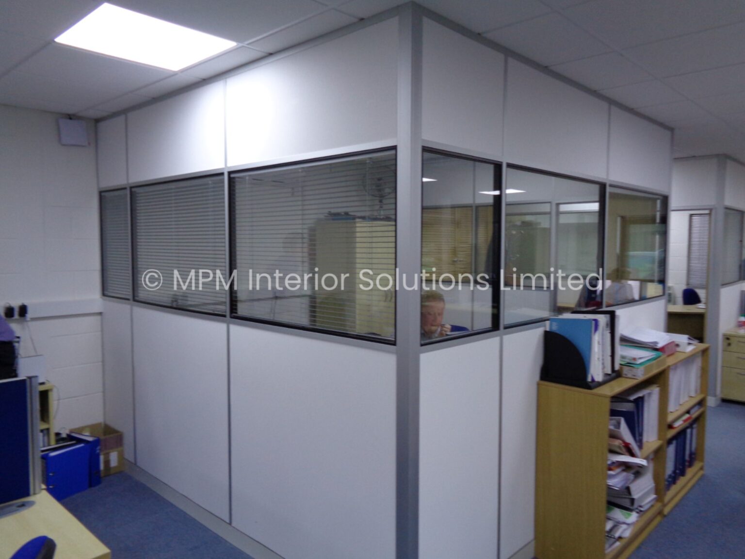 Frameless Glass Office Partitioning, Office Refurbishment/Fit-Out, 50mm Demountable Office Partitioning, Keysource Ltd (Horsham, West Sussex), MPM Interior Solutions Limited