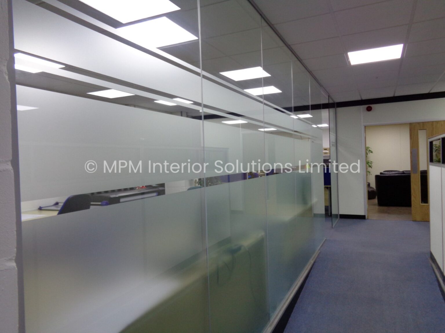 Frameless Glass Office Partitioning, Office Refurbishment/Fit-Out, 50mm Demountable Office Partitioning, Keysource Ltd (Horsham, West Sussex), MPM Interior Solutions Limited