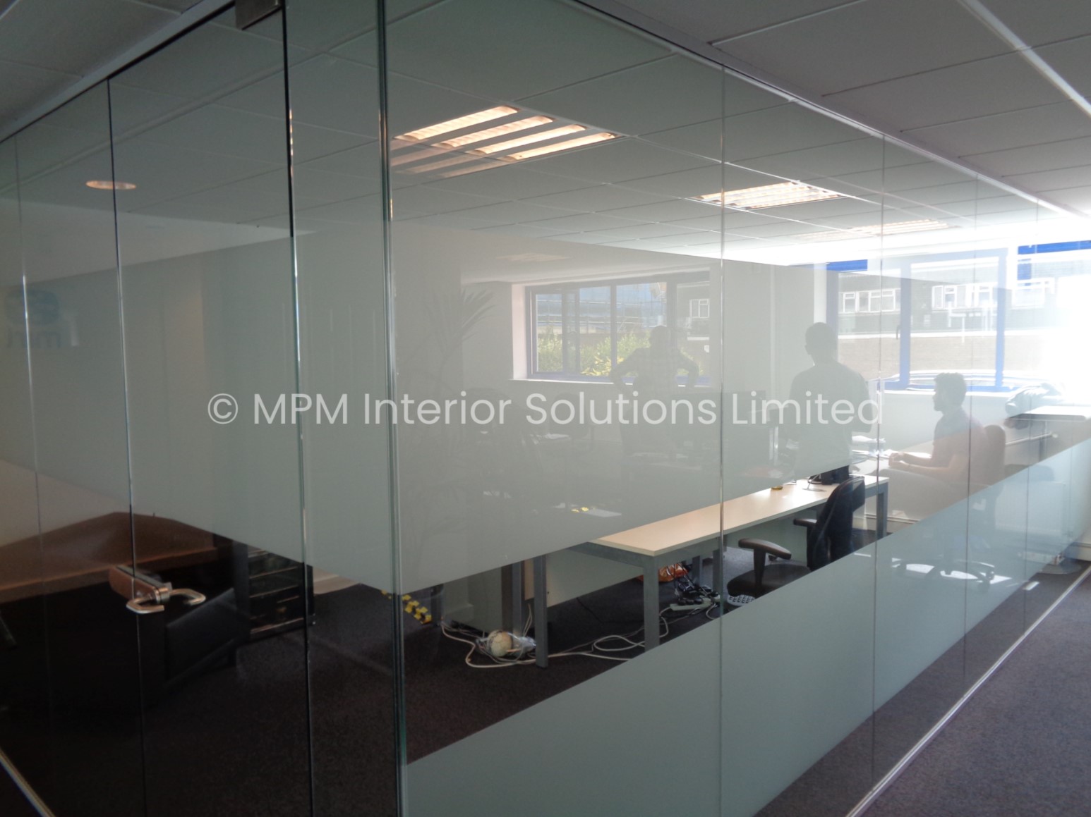 Frameless Glass Office Partitioning, 75mm > 100mm Demountable Office Partitioning, Office Refurbishment/Fit-Out, MRL Consulting Group Ltd (Hove, East Sussex), MPM Interior Solutions Limited