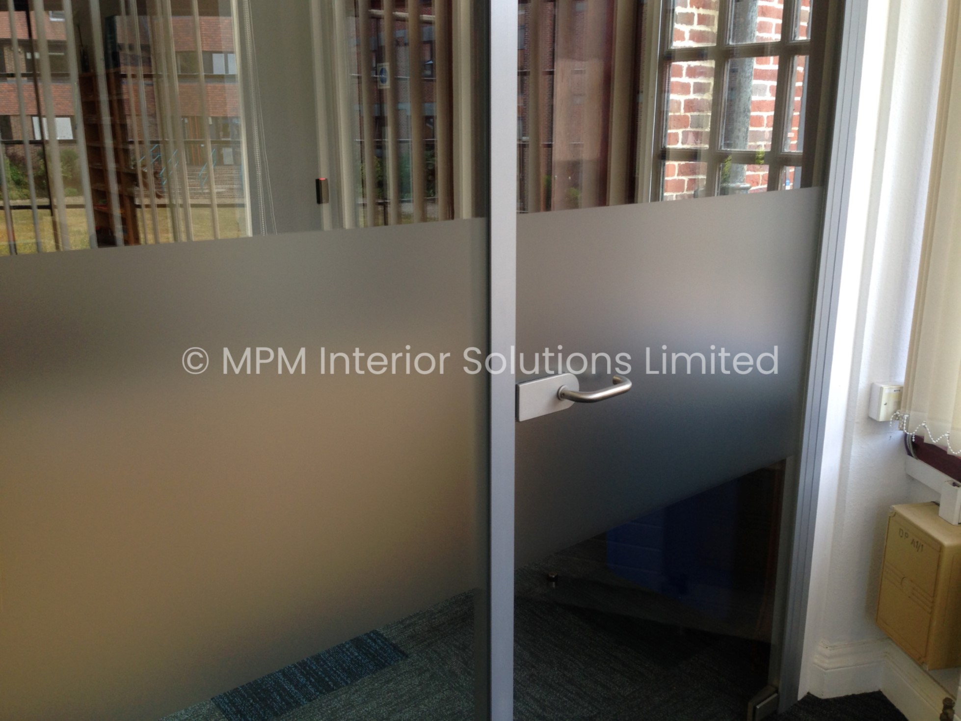 Frameless Glass Office Partitioning, New Forest District Council (Lyndhurst, Hampshire), MPM Interior Solutions Limited