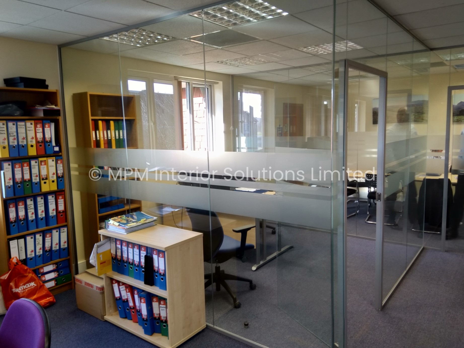 Frameless Glass Office Partitioning, Office Refurbishment/Fit-Out, Silverstreet Capital LLP (Cobham, Surrey), MPM Interior Solutions Limited