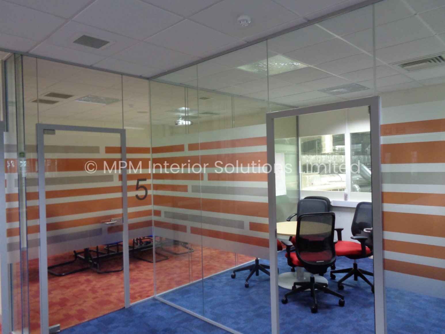 Frameless Glass Office Partitioning, Edwards Ltd (Burgess Hill, West Sussex), MPM Interior Solutions Limited