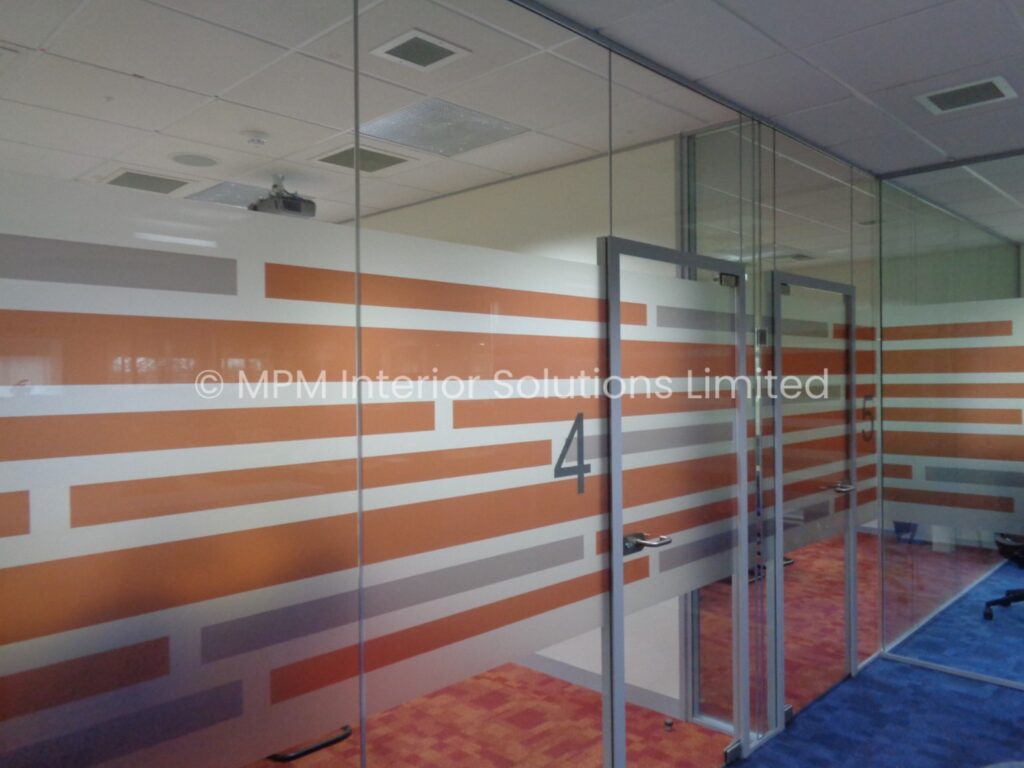 Frameless Glass Office Partitioning, Edwards Ltd (Burgess Hill, West Sussex), MPM Interior Solutions Limited