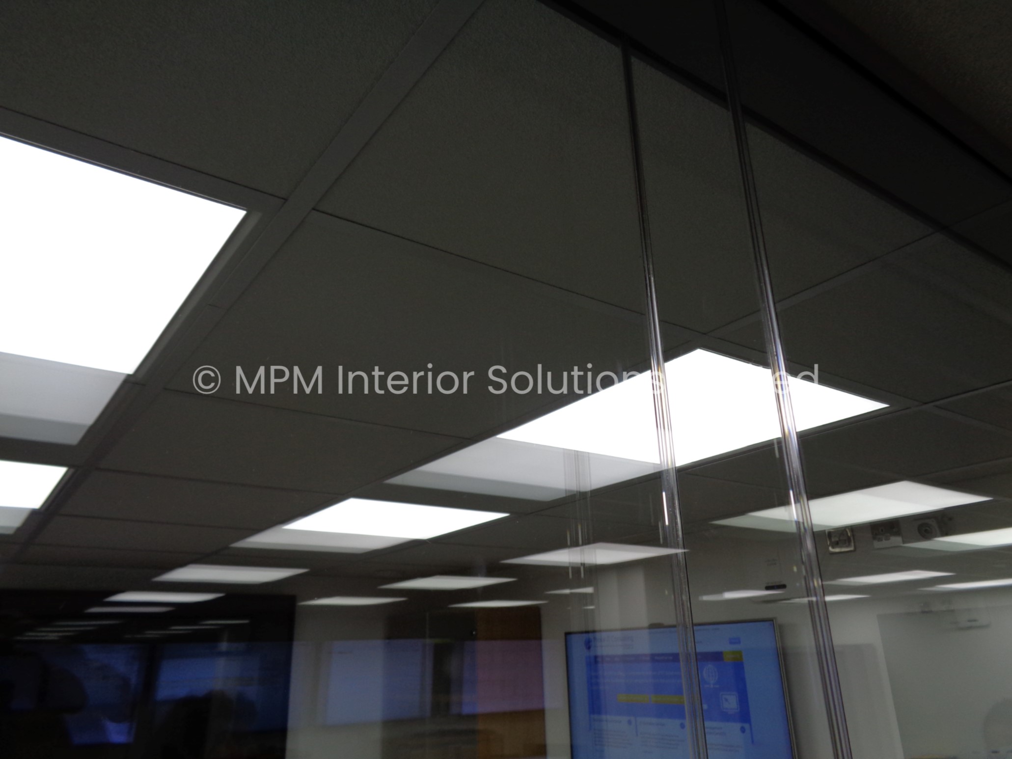 Frameless Glass Office Partitioning, Proxar IT Consulting Ltd (Sevenoaks, Kent), MPM Interior Solutions Limited